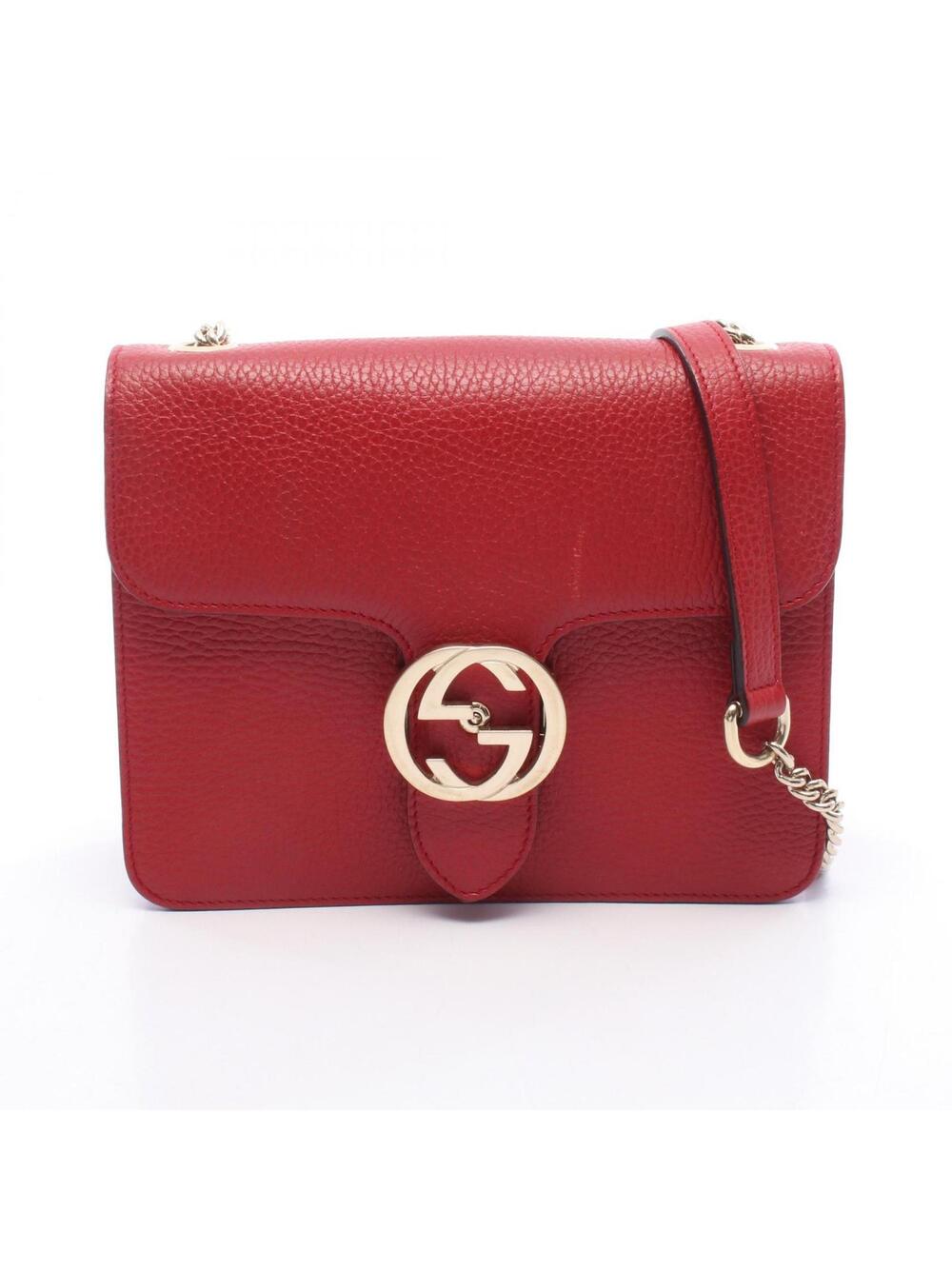 Gucci Interlocking G Shoulder Hand Bag #368956G73B